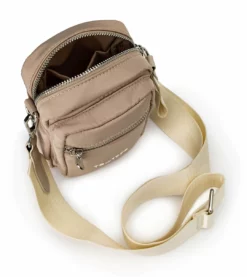 Tony Bianco Brooklyn Vanilla Nylon Pouch Accessories