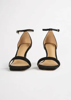 Tony Bianco Cara Black Phoenix 8.5cm Heels