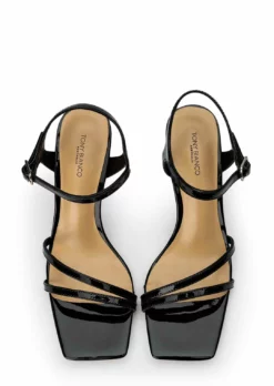 Tony Bianco Casa Black Patent 8.5cm Heels