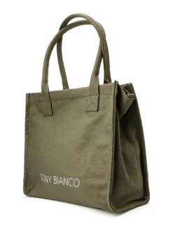 Tony Bianco Claire Khaki Tote Bag