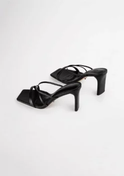 Tony Bianco Best Sellers Classic Black Nappa 8.5cm Heels 14 Tony Bianco Best Sellers Classic Black Nappa 8.5cm Heels
