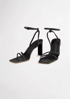 Tony Bianco Corso Black Nappa 8.5cm Heels Best Sellers