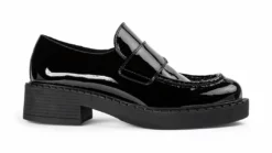 Tony Bianco Best Sellers Corvette Black Patent 4.5cm Casual Shoes