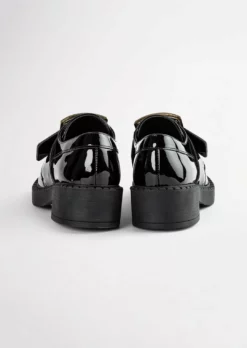 Tony Bianco Cossi Black Patent 4.5cm Casual Shoes