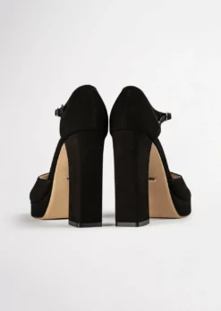 Tony Bianco Dante Black Phoenix 11.5cm Heels Shoes
