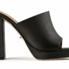Tony Bianco Daytona Black Como 11.5cm Heels