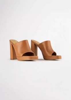 Tony Bianco Shoes Daytona Tan Como 11.5cm Heels