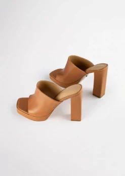 Tony Bianco Shoes Daytona Tan Como 11.5cm Heels