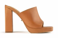 Tony Bianco Shoes Daytona Tan Como 11.5cm Heels