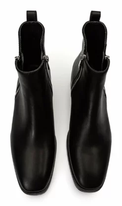 Tony Bianco Shoes Declan Black Como 4.5cm Ankle Boots