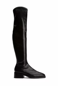 Tony Bianco Shoes Delight Black Venezia 4.5cm Long Boots