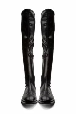 Tony Bianco Shoes Delight Black Venezia 4.5cm Long Boots