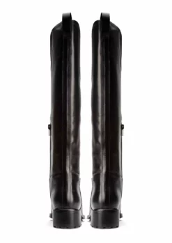 Tony Bianco New Arrivals Eleanor Black Como 4cm Calf Boots