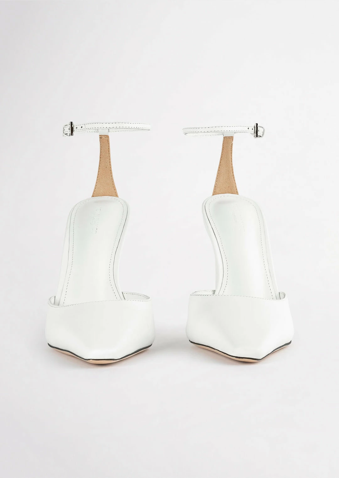 Tony Bianco Shoes Elektra Milk Capretto 10.5cm Heels 7 Tony Bianco Shoes Elektra Milk Capretto 10.5cm Heels