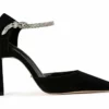 Tony Bianco Eliza Black Suede 10.5cm Heels Shoes