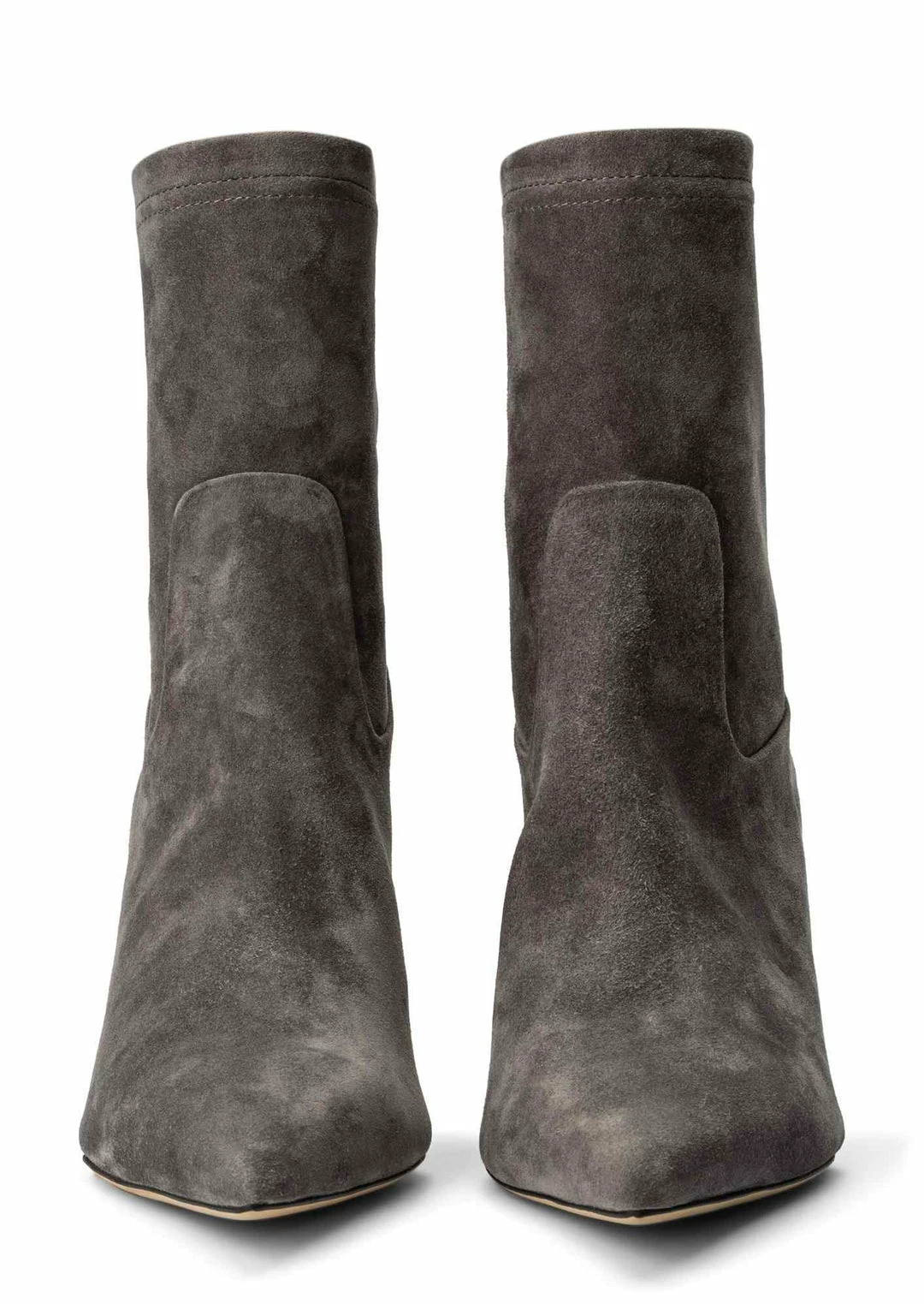 Tony Bianco Ellie Steel Suede 8.5cm Ankle Boots Shoes 4 Tony Bianco Ellie Steel Suede 8.5cm Ankle Boots Shoes