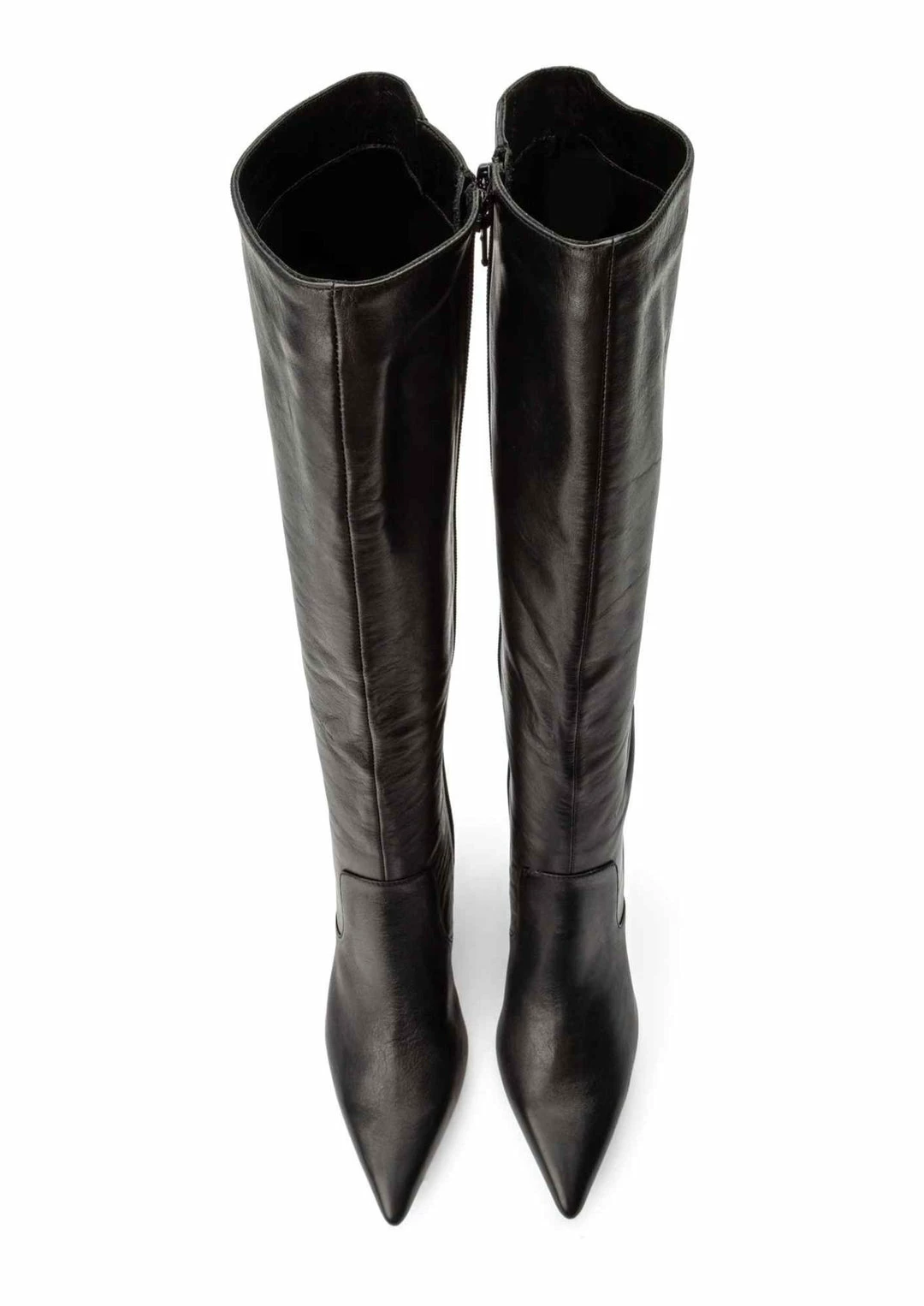 Tony Bianco Hot List Epic Black Venice 8.5cm Calf Boots 6 Tony Bianco Hot List Epic Black Venice 8.5cm Calf Boots