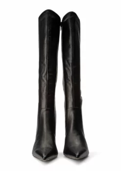 Tony Bianco Hot List Epic Black Venice 8.5cm Calf Boots 9 Tony Bianco Hot List Epic Black Venice 8.5cm Calf Boots