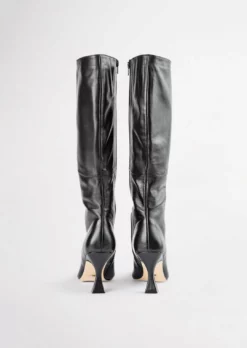 Tony Bianco Hot List Fantasy Black Venice 8cm Calf Boots 16 Tony Bianco Hot List Fantasy Black Venice 8cm Calf Boots