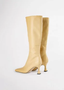 Tony Bianco Hot List Fantasy Butter Nappa 8cm Calf Boots