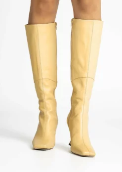 Tony Bianco Hot List Fantasy Butter Nappa 8cm Calf Boots