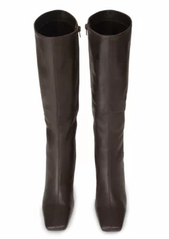 Tony Bianco New Arrivals Fantasy Chocolate Nappa 8cm Calf Boots