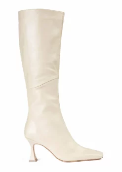 Tony Bianco Hot List Fantasy Vanilla Nappa 8cm Calf Boots