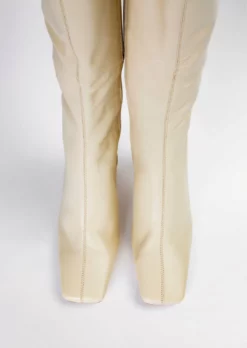 Tony Bianco Hot List Fantasy Vanilla Nappa 8cm Calf Boots