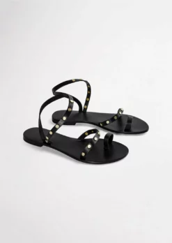 Tony Bianco Back In Stock Finola Black 1cm Flats