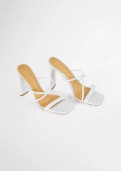 Tony Bianco Fior White Kid 11cm Heels 12 Tony Bianco Fior White Kid 11cm Heels