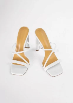 Tony Bianco Fior White Kid 11cm Heels 15 Tony Bianco Fior White Kid 11cm Heels
