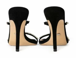 Tony Bianco Shoes Fletcher Black Suede 10.5cm Heels 11 Tony Bianco Shoes Fletcher Black Suede 10.5cm Heels