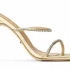 Tony Bianco Shoes Fletcher Gold Nappa Metallic 10.5cm Heels