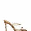 Tony Bianco Fletcher Leopard Satin 10.5cm Heels Shoes 2 Tony Bianco Fletcher Leopard Satin 10.5cm Heels Shoes