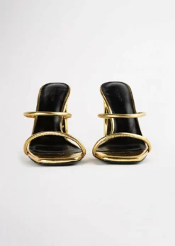 Tony Bianco Shoes Florence Gold Foil 11cm Heels