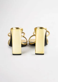 Tony Bianco Shoes Florence Gold Foil 11cm Heels