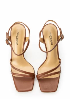 Tony Bianco Florenz Rust Nappa 10.5cm Heels