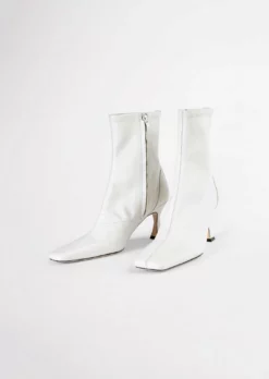 Tony Bianco Fomo Dove Nappa 8cm Ankle Boots Shoes 12 Tony Bianco Fomo Dove Nappa 8cm Ankle Boots Shoes