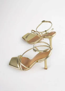 Tony Bianco Franci Gold Nappa Metallic 10.5cm Heels Best Sellers