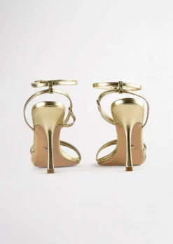 Tony Bianco Franci Gold Nappa Metallic 10.5cm Heels Best Sellers