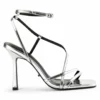 Tony Bianco Franci Silver Foil 10.5cm Heels Best Sellers