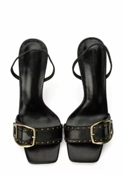 Tony Bianco Freja Black Como 10.5cm Heels