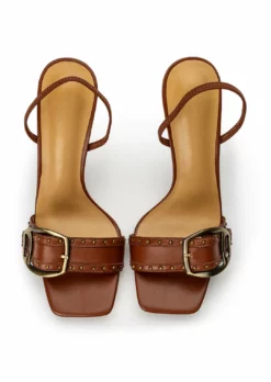 Tony Bianco Freja Rust Nappa 10.5cm Heels Shoes 9 Tony Bianco Freja Rust Nappa 10.5cm Heels Shoes