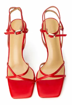 Tony Bianco Frisky Cherry Nappa 10.5cm Heels