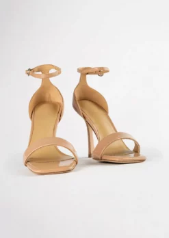 Tony Bianco Funky Nude Patent 10.5cm Heels Shoes