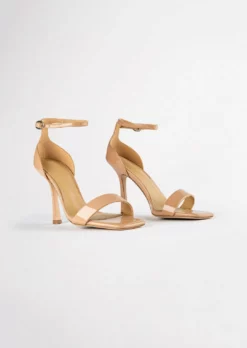 Tony Bianco Funky Nude Patent 10.5cm Heels Shoes