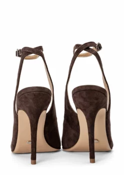 Tony Bianco Shoes Gallery Espresso Suede 11cm Heels