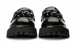 Tony Bianco Hot List Georgi Black Hi Shine 4cm Casual Shoes 8 Tony Bianco Hot List Georgi Black Hi Shine 4cm Casual Shoes