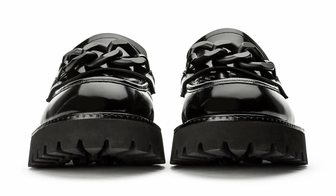 Tony Bianco Hot List Georgi Black Hi Shine 4cm Casual Shoes 5 Tony Bianco Hot List Georgi Black Hi Shine 4cm Casual Shoes