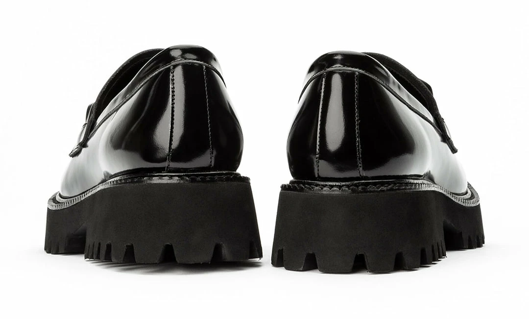 Tony Bianco Hot List Georgi Black Hi Shine 4cm Casual Shoes 6 Tony Bianco Hot List Georgi Black Hi Shine 4cm Casual Shoes